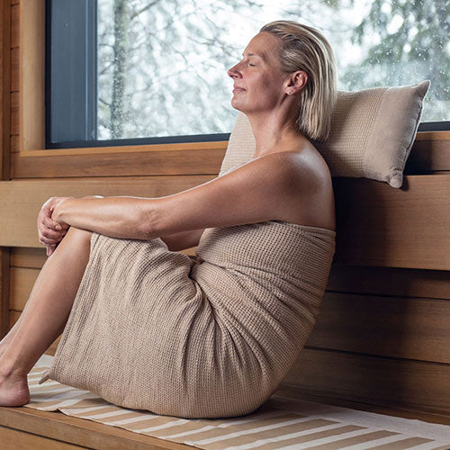 Rento Kenno Sauna Pillow Sauna Pillow, Cotton/Polyester, 20" x 9" x 5" - image 5
