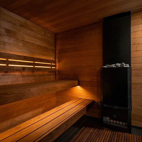 SaunaLife Model G6 Garden Series Fully-Assembled Outdoor Home Sauna - image 4