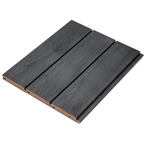 PROSAUNAS Aspen Brushed Midnight Black 1x4 (15mm x 90mm) T&G STS4 - image 2