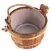 PROSAUNAS Wood Sauna Bucket Lined Wood Sauna Bucket, Rope Handle - image 14