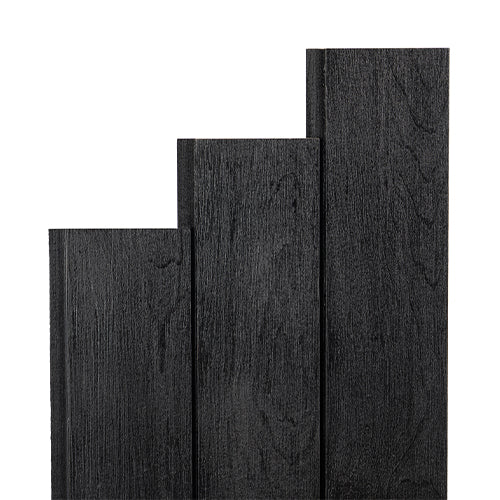 PROSAUNAS Aspen Brushed Midnight Black 1x4 (15mm x 90mm) T&G STS4 - image 6