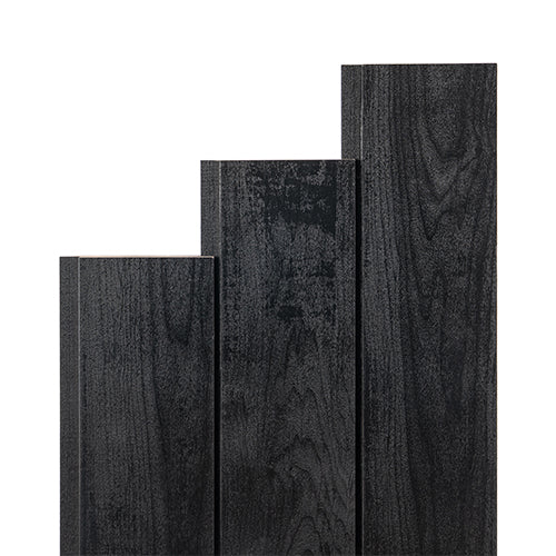 PROSAUNAS Aspen Midnight Black 1x4 (15mm x 90mm) T&G STS4 Sauna Wood - image 6