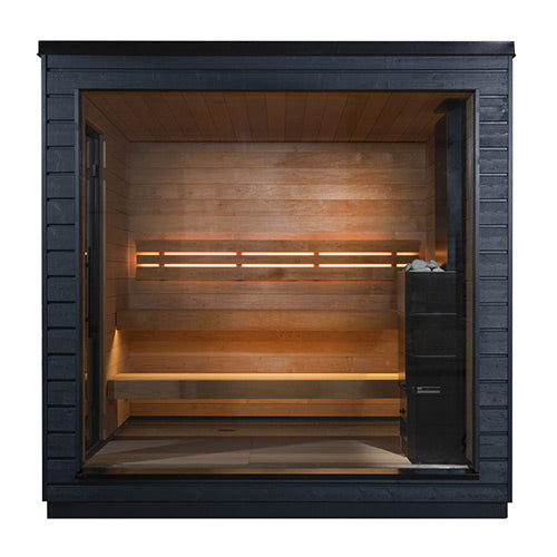 SaunaLife Model G6 Garden Series Fully-Assembled Outdoor Home Sauna - image 6