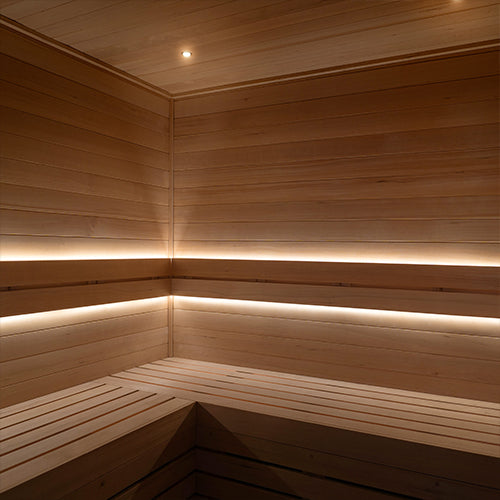 PROSAUNAS Dual-Zone Linear White LED Neon Light Kit Flexible - image 5