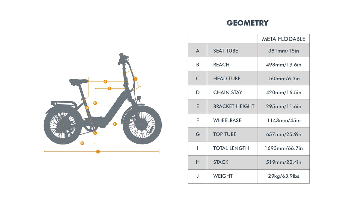 EUNORAU E-BIKE US META20 1.0 — folded position