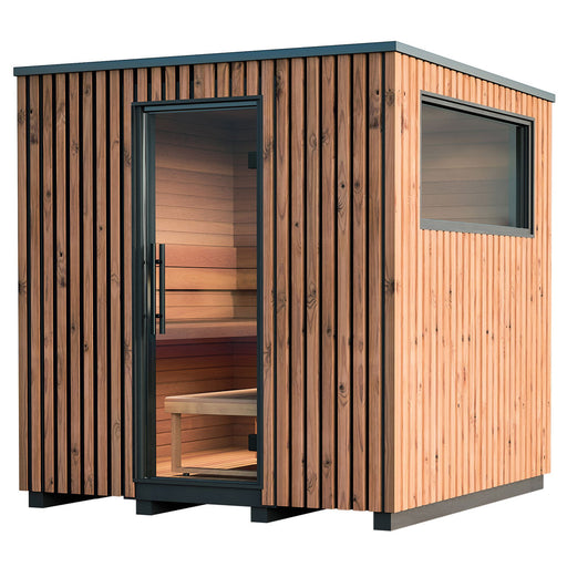 Auroom Garda Outdoor Sauna Cabin Outdoor Modular - GAR-TPINE-90X90R