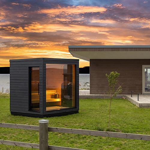 SaunaLife Model G6 Garden Series Fully-Assembled Outdoor Home Sauna - image 10