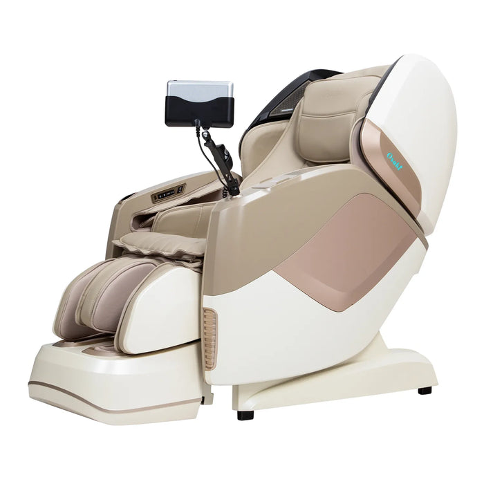 Osaki 4D Maestro LE 2.0 – 4D Massage Mechanism & SL side profile showing SL-Track length