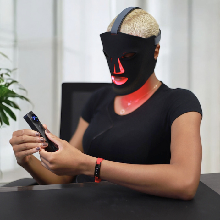 Therasage TheraGlow Mask2Go - - Red Light Therapy Mask