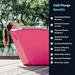 Icebound Essentials The Pink Endurance Plunge Tub — lid and seal