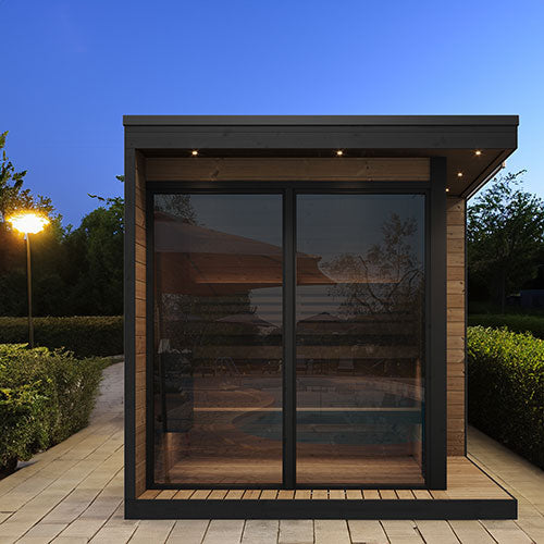 SaunaLife Model GL6 Garden Luxury Series Outdoor Home Sauna Kit - image 13