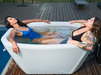Icebound Essentials The Endurance Plunge Tub — exterior finish