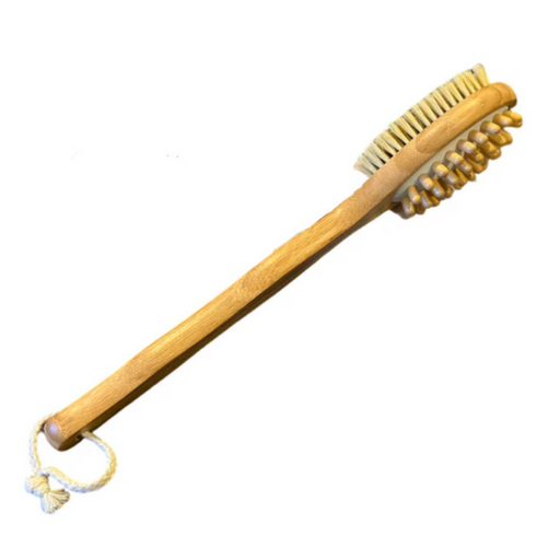 Therasage TheraBrush long handle dry brush with copper bristles