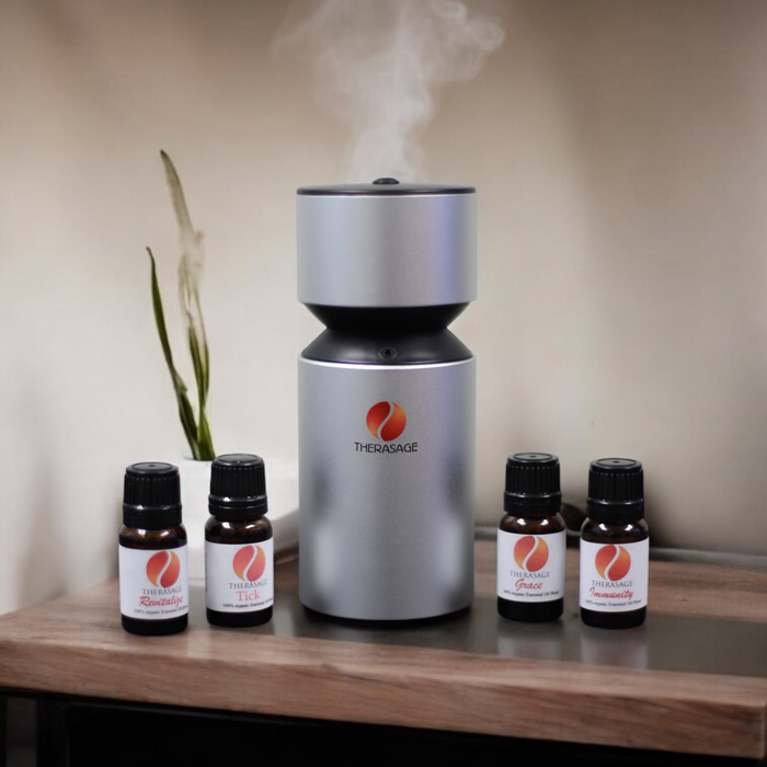 Therasage TherAroma portable atomizer essential oil diffuser, view 2 of 4