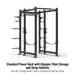 XMARK Viper Power Rack with Storage & Strap Safeties — grip and contact surface