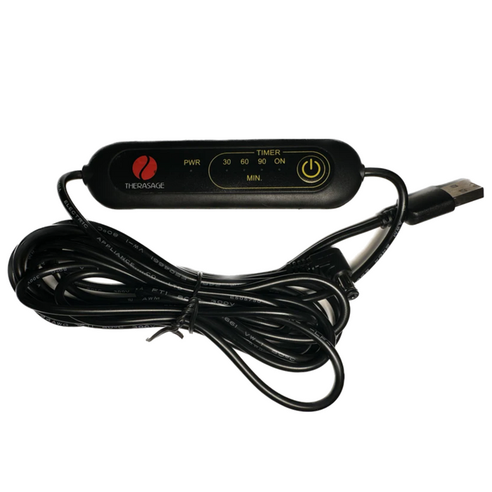 Therasage Thera Tri-Lite Panel - Upgraded Remote Controller USB Cord
