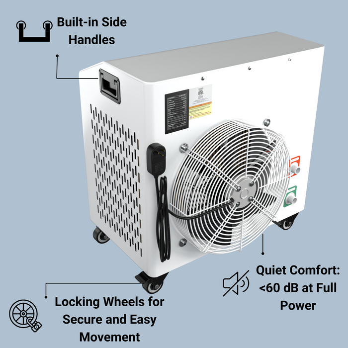 Icebound Essentials Icebound Pro - 1HP Cold Plunge Chiller — close-up feature