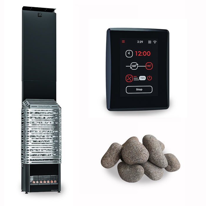 Saunum Air 7 Sauna Heater Package Air Series - 164-AIR70WIFI-SSB-PKG