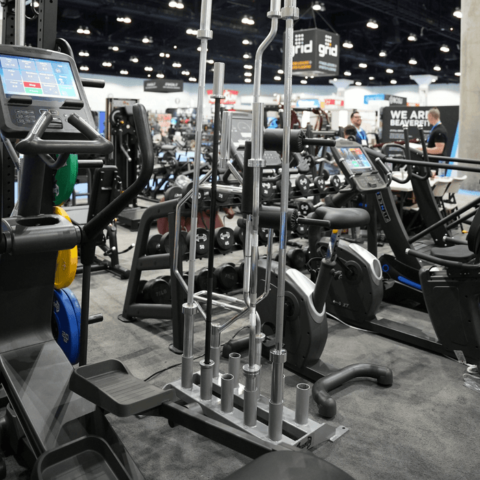 Vertical Olympic Bar Rack - 10 Bar - Muscle D Fitness — Peak Flow Fitness