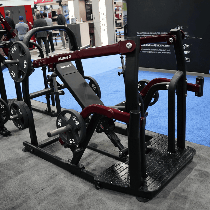 Muscle D Fitness Muscle D Fitness Pro Strength Incline Chest / Shoulder Press - Adjustable - Plate Load... — additional view 9