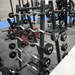commercial urethane fixed barbell set Muscle D Fitness view 3