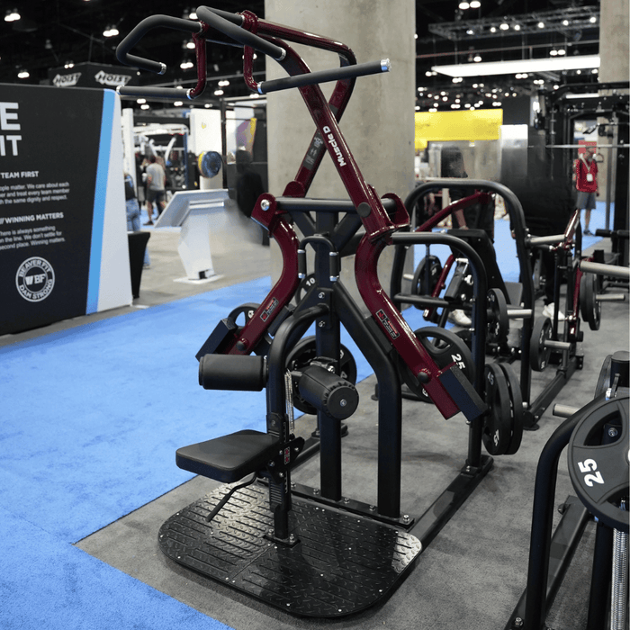 Muscle D Fitness Pro Strength Rotary Lat Pull-Down - Premium - Adjustable - Plate Loaded - Lat Training — additional view 16