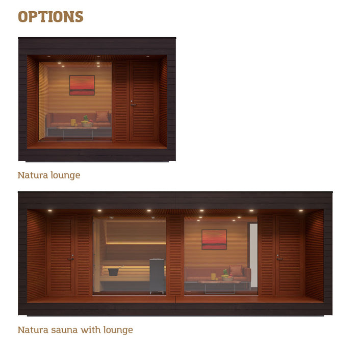Auroom Natura Outdoor Modular Sauna Cabin, Up to 5 Persons - image 3