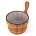 PROSAUNAS Wood Sauna Bucket Lined Wood Sauna Bucket, 4-Liter - image 16