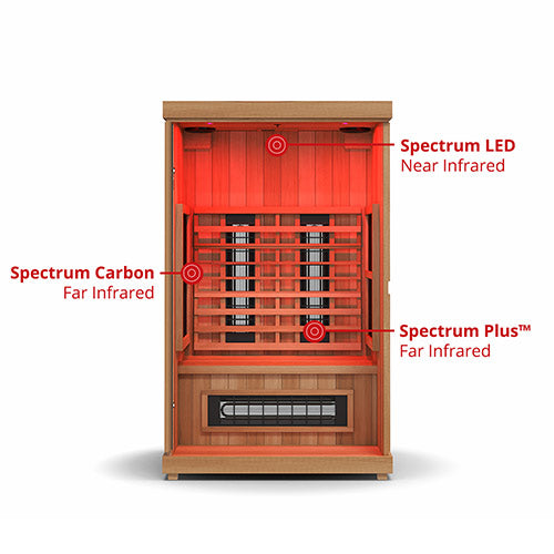 Finnmark FD-2 Full-Spectrum Infrared Sauna 2-Person Home Infrared - image 5