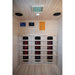 SunRay Burlington 2-Person Infrared Outdoor Sauna HL200D3 — interior bench layout