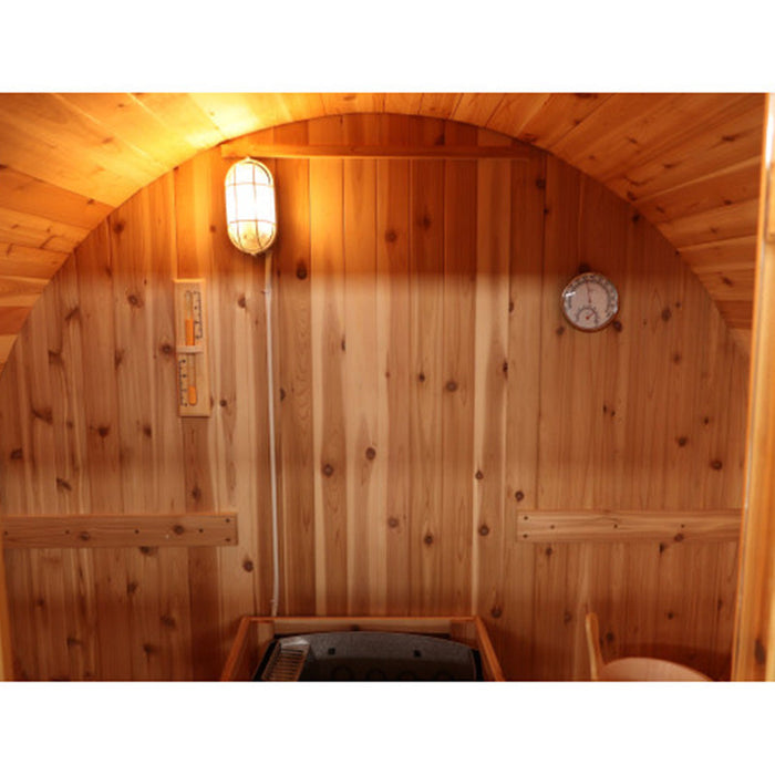 Sunray Aurora 2-4 Person Barrel Sauna - 300SH — additional view 9