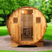Sunray Solace 2 Person Barrel Sauna 200SH — exterior view