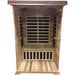 SunRay Saunas Evansport 2-Person Far Infrared Sauna HL200K2 — interior bench layout