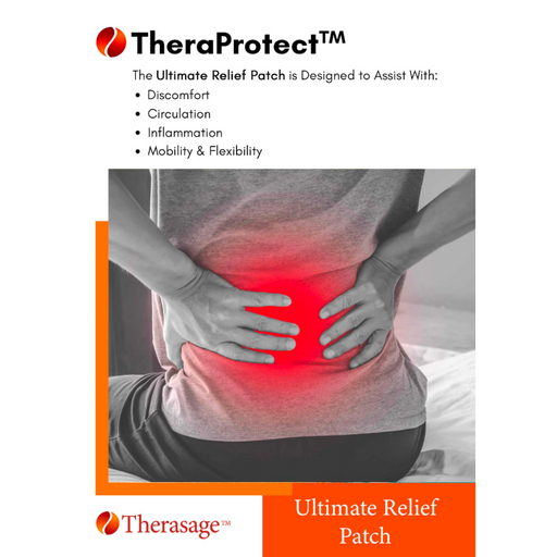 Therasage TheraVibe Ultimate Relief Patch package