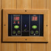 Golden Designs Dynamic "Gracia" 1-2-person Low EMF FAR Infrared Sauna Canadian Hemlock DYN-6119-01