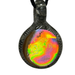 Therasage TheraGlass Energy Pendant on leather necklace, view 6 of 6