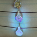 Therasage TheraGlass Energy Pendant on leather necklace, view 4 of 6