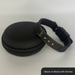 Therasage Bio Bands Sport silicone bracelet, Black on Black with Stones