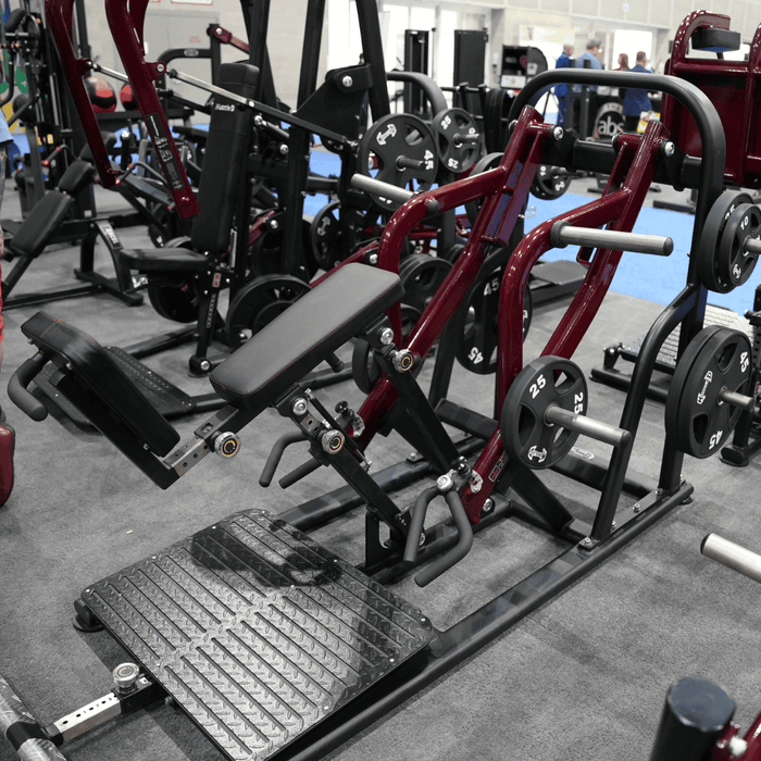Muscle D Fitness Pro Strength Dynamic Row - Chest Supported -  Premium Adjustable Plate Loade — additional view 27