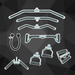 Muscle D Fitness Essentials Cable Attachment Kit - Cable Attachment Kit #2 - Muscle D Fitness - 48 &... — weight load capacity