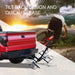 2-Bike Hitch Bike Rack, Folding Fat Tire Bike Carrier, 200 LBS, 2'' Receiver