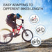 2-Bike Hitch Bike Rack, Folding Fat Tire Bike Carrier, 200 LBS, 2'' Receiver