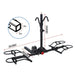 2-Bike Hitch Bike Rack, Folding Fat Tire Bike Carrier, 200 LBS, 2'' Receiver