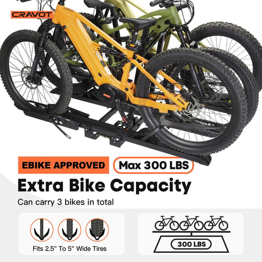 CRAVOT CyberRack S3 Hitch Bike Rack