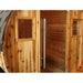 Sunray Aurora 2-4 Person Barrel Sauna - 300SH — interior lighting