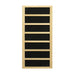 Golden Designs Madrid Elite 3 Person Ultra Low EMF FAR Infrared Sauna DYN — specifications diagram