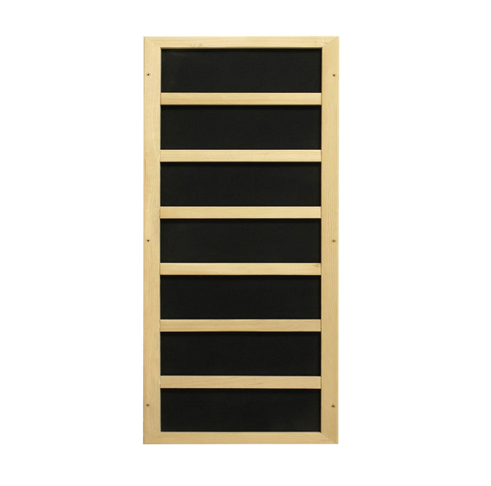 Golden Designs Palermo Edition 3-Person Dynamic Low EMF Far Infrared Sauna DYN — lifestyle in-use
