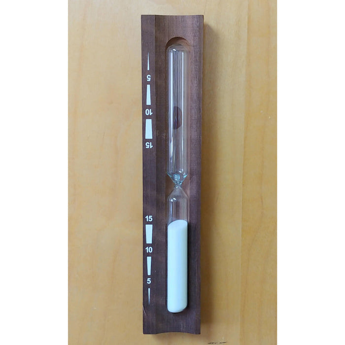 Finnish Sauna Builders Harvia Sandglass Lux Timer - Finnish Sauna Builders — exterior view