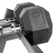 XMARK 5-50 lb Hex Dumbbell Set with Rack and Weight Bench — in use demonstration