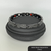 Therasage Bio Bands Metal stainless steel bracelet, Metal Black Serpentine (Thin)